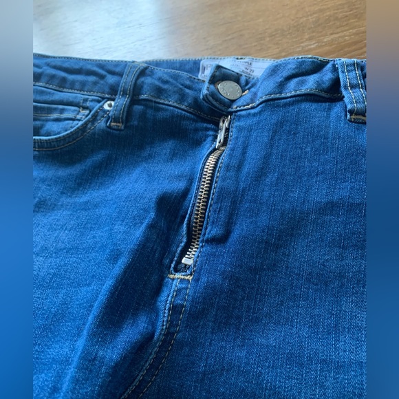Free People Jeans with Raw Hem and Zipper Fly - Picture 5 of 6